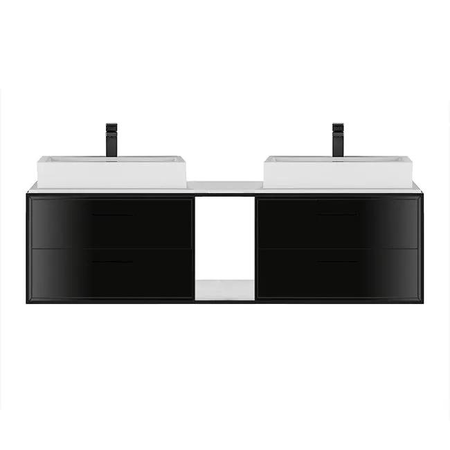 Lacava Linea 60" Wall Mount Under Counter Vanity by Lacava