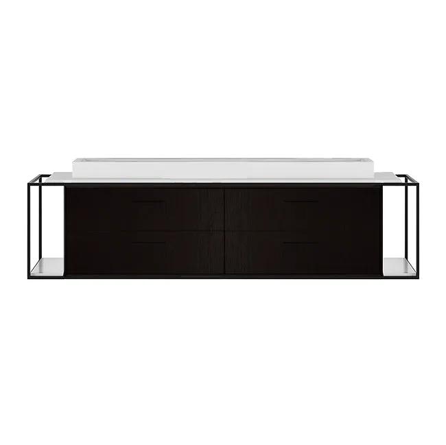 Lacava Linea 72" Wall Mount Under Counter Vanity by Lacava