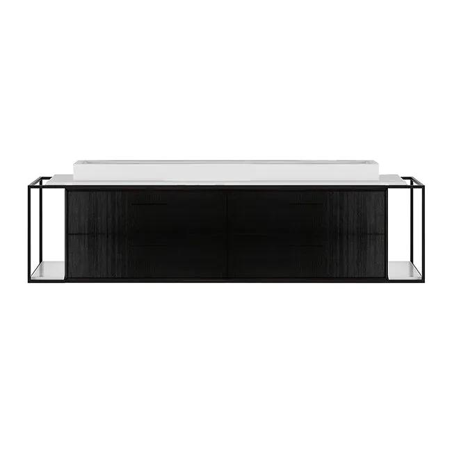 Lacava Linea 72" Wall Mount Under Counter Vanity by Lacava