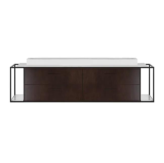 Lacava Linea 72" Wall Mount Under Counter Vanity by Lacava