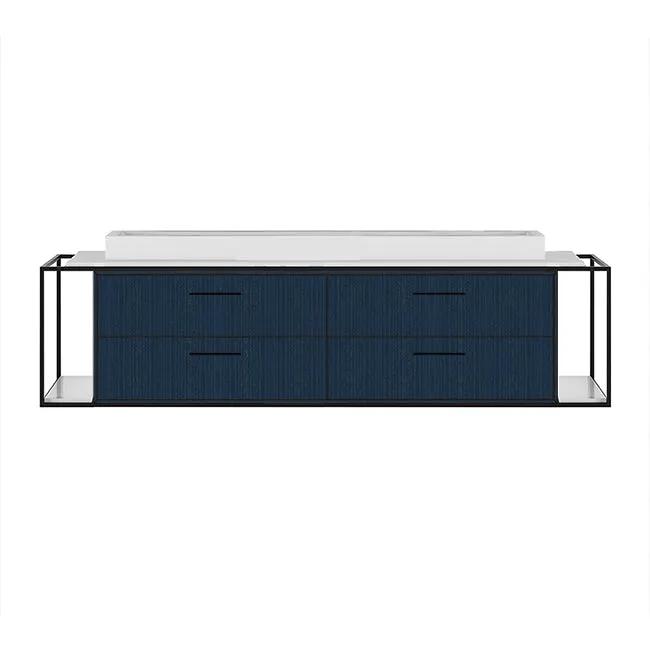 Lacava Linea 72" Wall Mount Under Counter Vanity by Lacava