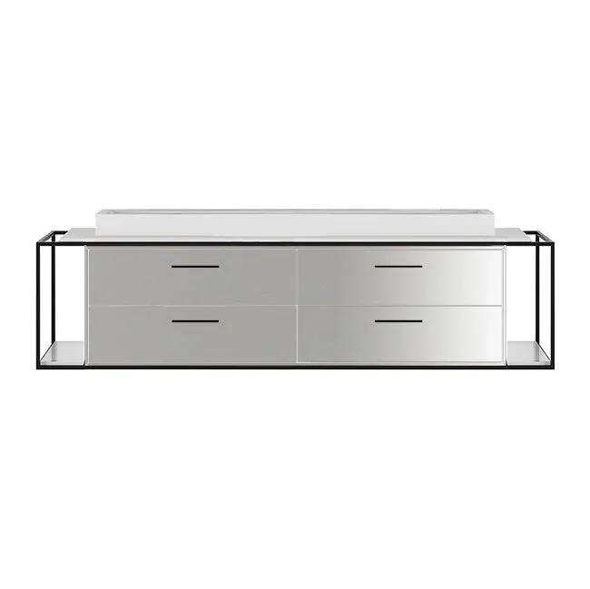 Lacava Linea 72" Wall Mount Under Counter Vanity by Lacava