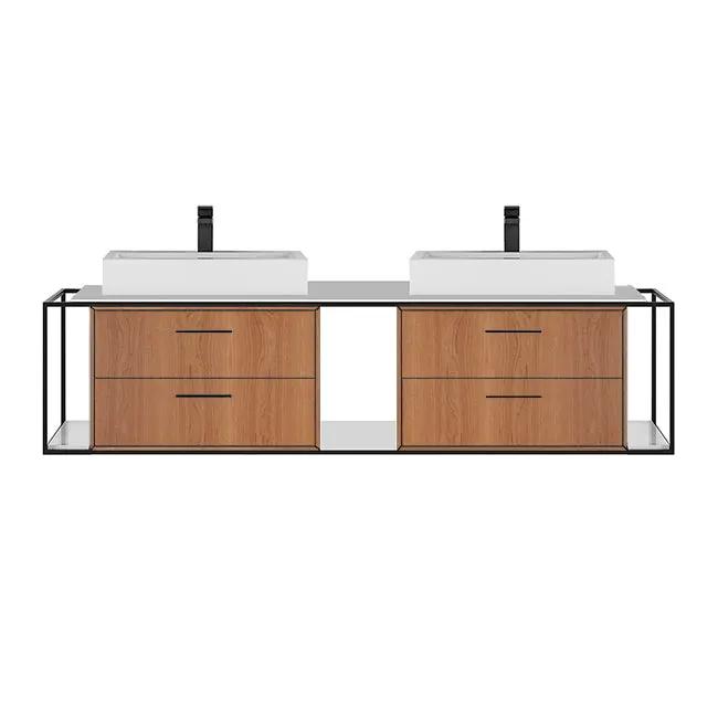 natural cherry vanity