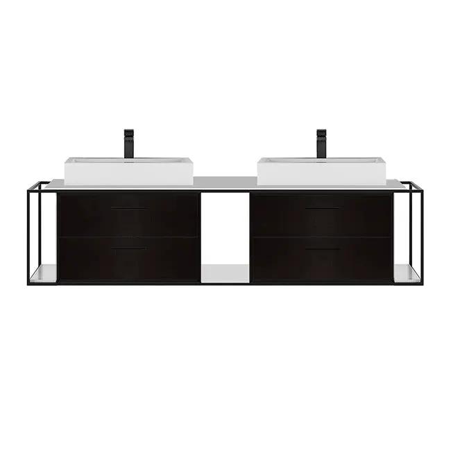 Lacava Linea 72" Wall Mount Under Counter Vanity by Lacava