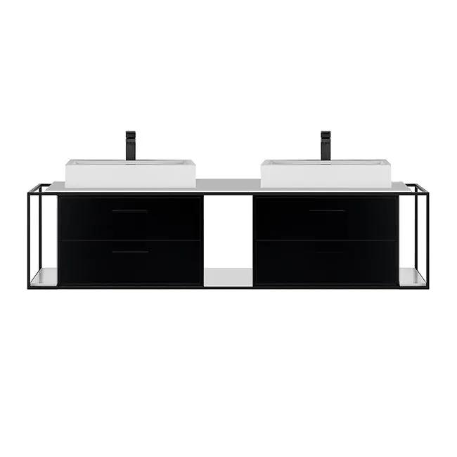 Lacava Linea 72" Wall Mount Under Counter Vanity by Lacava