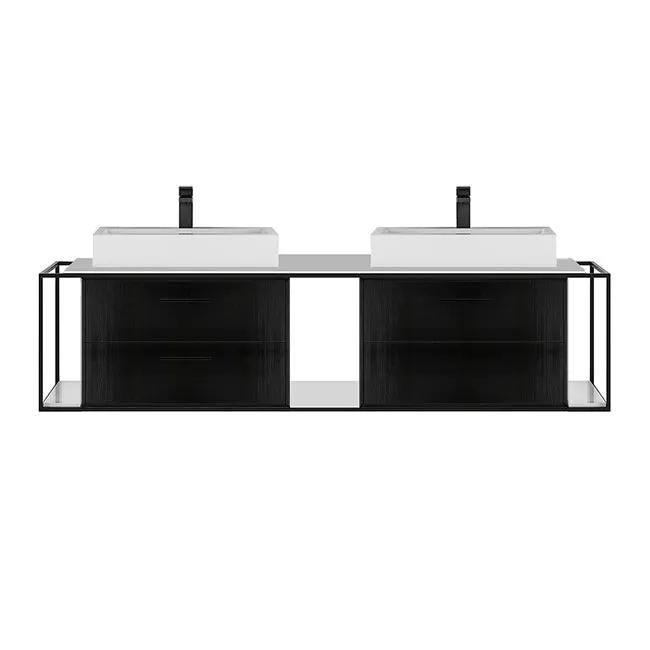 Lacava Linea 72" Wall Mount Under Counter Vanity by Lacava