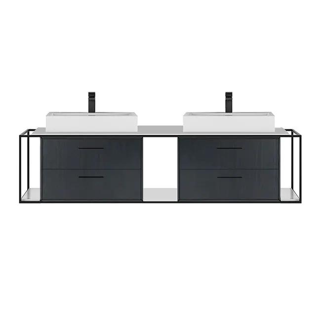 Lacava Linea 72" Wall Mount Under Counter Vanity by Lacava