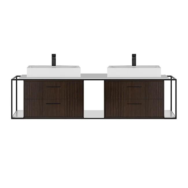 Lacava Linea 72" Wall Mount Under Counter Vanity by Lacava