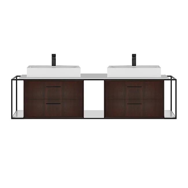 Lacava Linea 72" Wall Mount Under Counter Vanity by Lacava