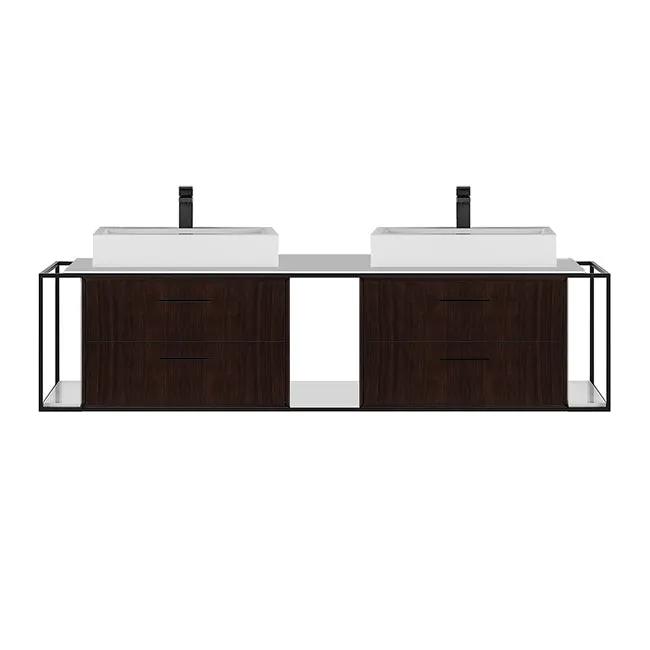 Lacava Linea 72" Wall Mount Under Counter Vanity by Lacava