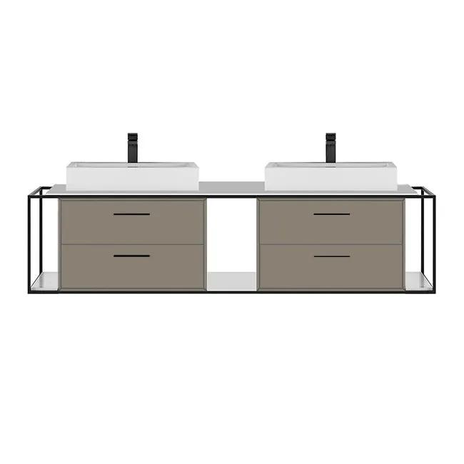 Lacava Linea 72" Wall Mount Under Counter Vanity by Lacava