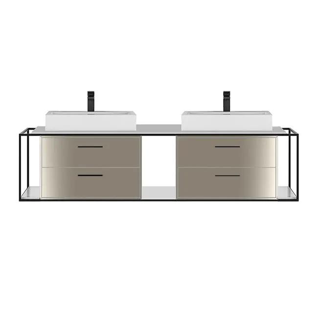 Lacava Linea 72" Wall Mount Under Counter Vanity by Lacava