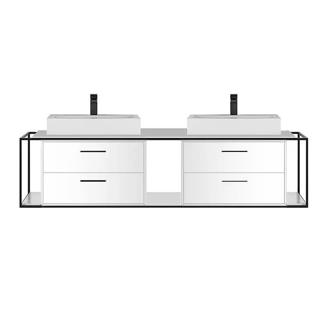 Lacava Linea 72" Wall Mount Under Counter Vanity by Lacava