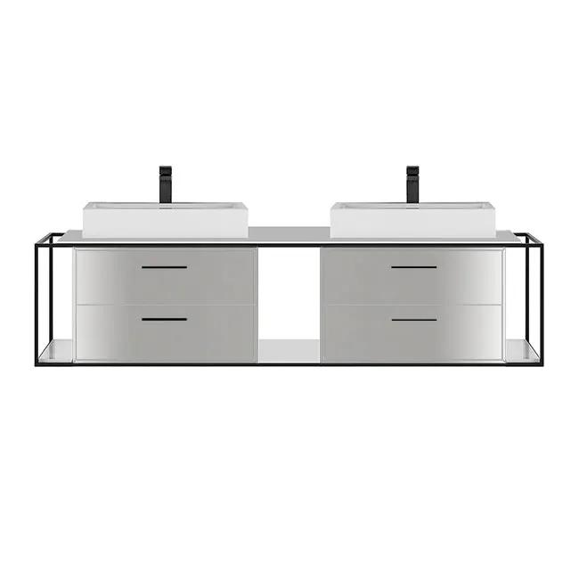 Lacava Linea 72" Wall Mount Under Counter Vanity by Lacava
