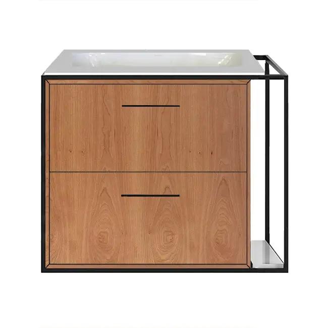 natural cherry vanity