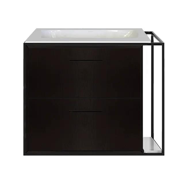 Lacava Linea 24" Wall Mount Under Counter Vanity - Left by Lacava
