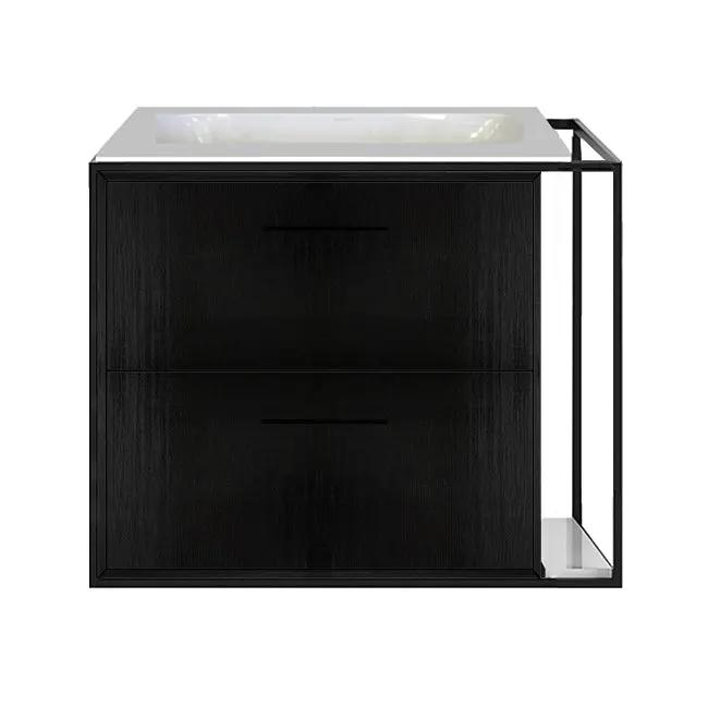 Lacava Linea 24" Wall Mount Under Counter Vanity - Left by Lacava