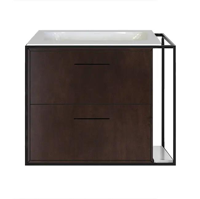 Lacava Linea 24" Wall Mount Under Counter Vanity - Left by Lacava