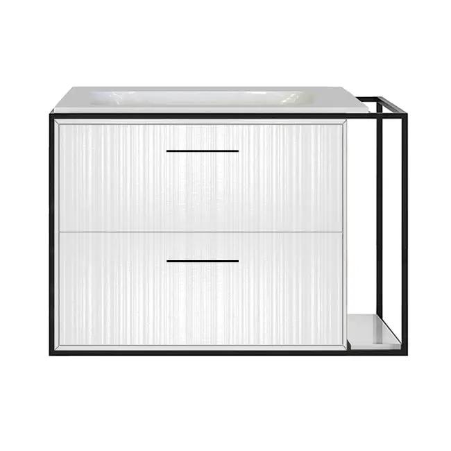 Lacava Linea 30" Wall Mount Under Counter Vanity - Left by Lacava