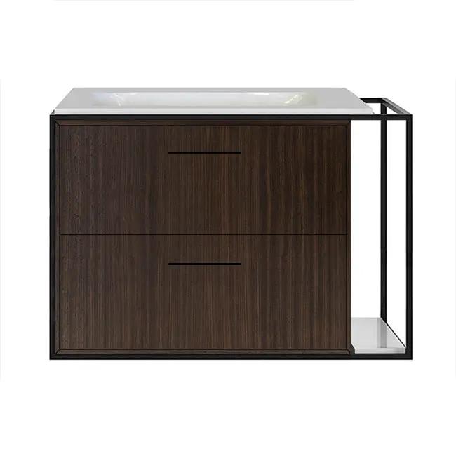 Lacava Linea 30" Wall Mount Under Counter Vanity - Left by Lacava
