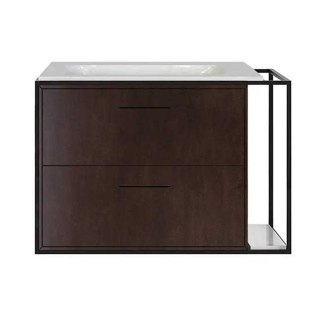 Lacava Linea 30" Wall Mount Under Counter Vanity - Left by Lacava