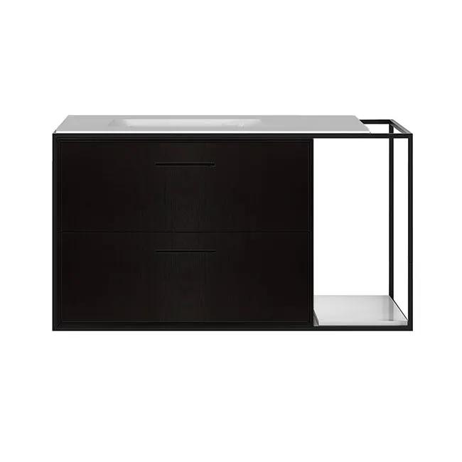 Lacava Linea 36" Wall Mount Under Counter Vanity - Left by Lacava
