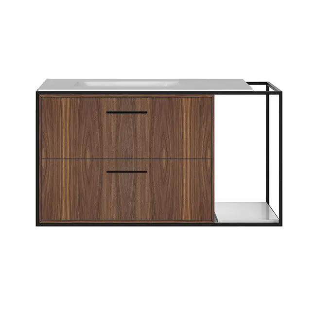 Lacava Linea 36" Wall Mount Under Counter Vanity - Left by Lacava