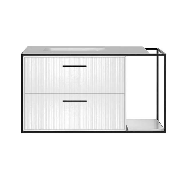 Lacava Linea 36" Wall Mount Under Counter Vanity - Left by Lacava