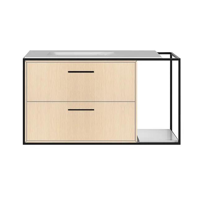 Lacava Linea 36" Wall Mount Under Counter Vanity - Left by Lacava