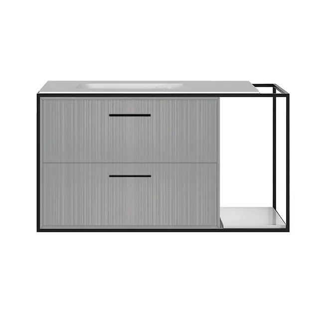 Lacava Linea 36" Wall Mount Under Counter Vanity - Left by Lacava