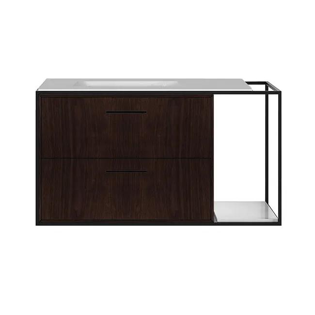 Lacava Linea 36" Wall Mount Under Counter Vanity - Left by Lacava