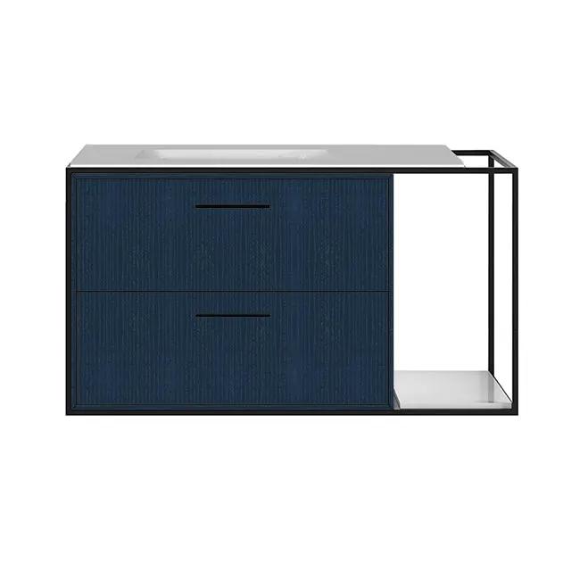 Lacava Linea 36" Wall Mount Under Counter Vanity - Left by Lacava