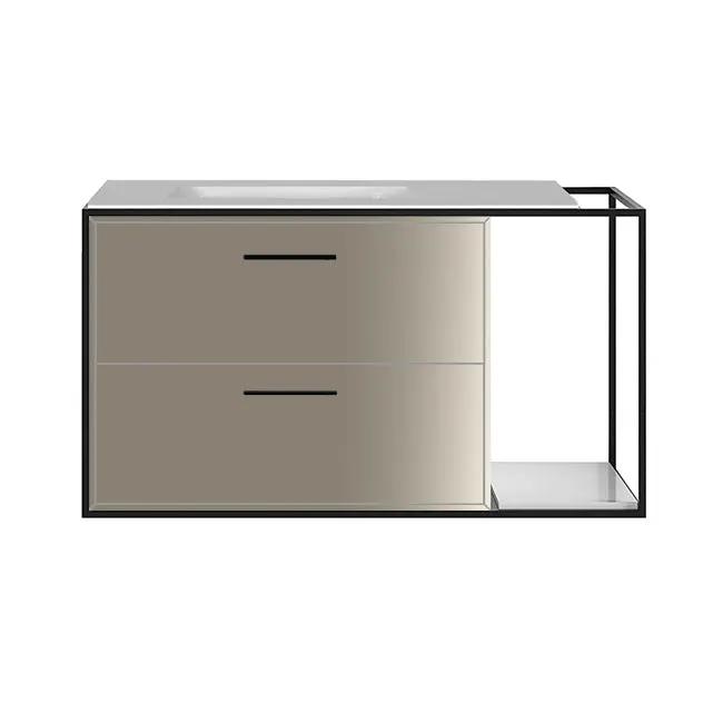 Lacava Linea 36" Wall Mount Under Counter Vanity - Left by Lacava