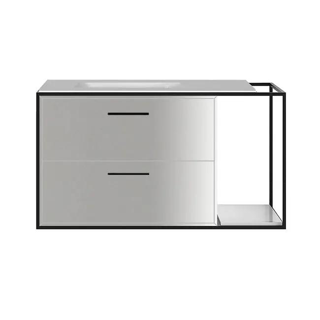 Lacava Linea 36" Wall Mount Under Counter Vanity - Left by Lacava