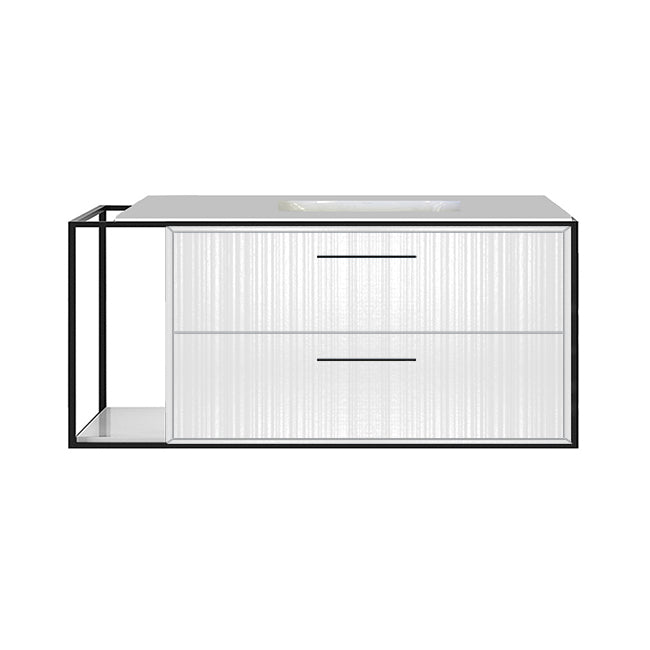 Lacava Linea 48" Wall Mount Under Counter Vanity - Right by Lacava