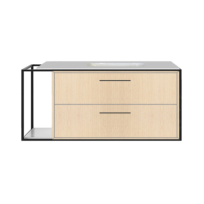 Lacava Linea 48" Wall Mount Under Counter Vanity - Right by Lacava