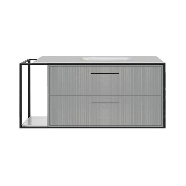 Lacava Linea 48" Wall Mount Under Counter Vanity - Right by Lacava