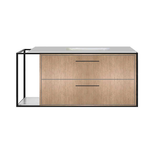 Lacava Linea 48" Wall Mount Under Counter Vanity - Right by Lacava