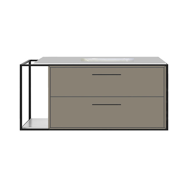 Lacava Linea 48" Wall Mount Under Counter Vanity - Right by Lacava