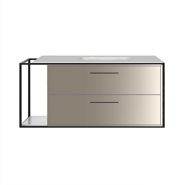 Lacava Linea 48" Wall Mount Under Counter Vanity - Right by Lacava