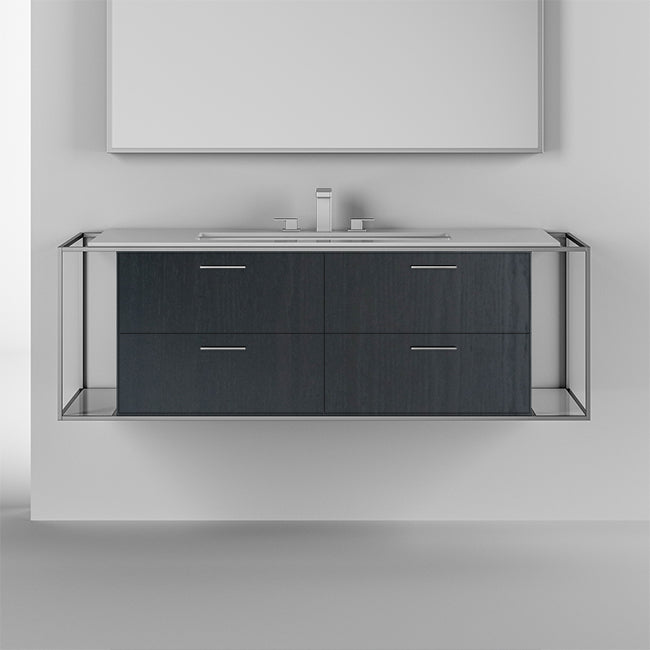 ash gray vanity
