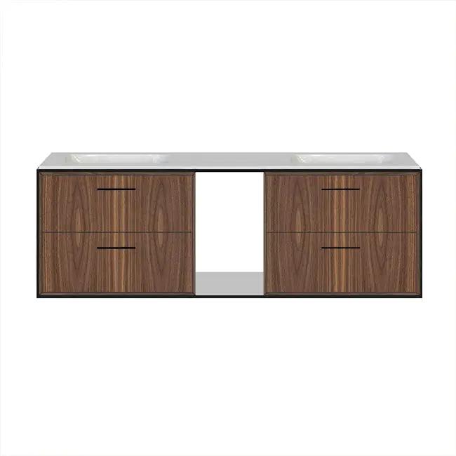 Lacava Linea 60" Wall Mount Under Counter Vanity by Lacava