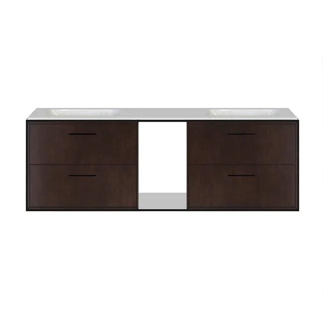 Lacava Linea 60" Wall Mount Under Counter Vanity by Lacava