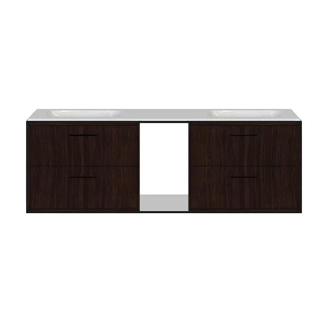 Lacava Linea 60" Wall Mount Under Counter Vanity by Lacava
