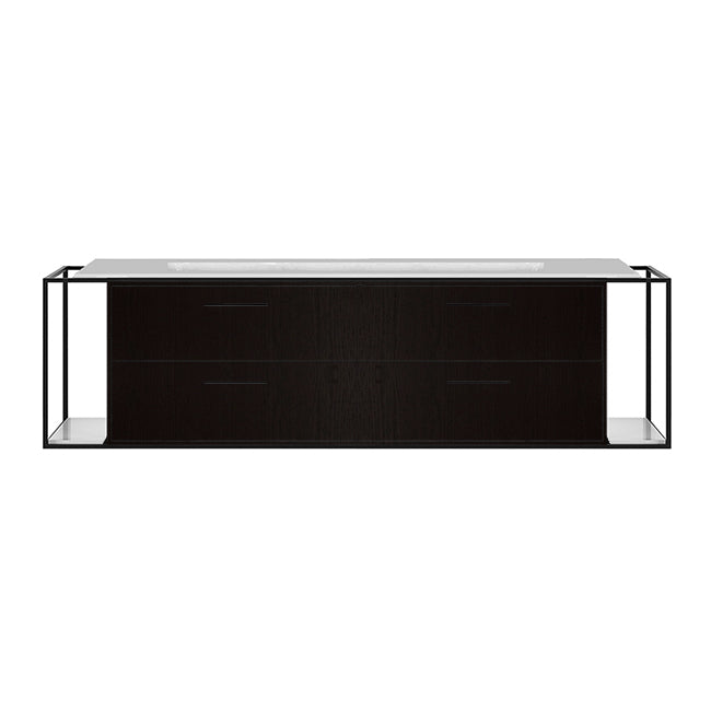Lacava Linea 72" Wall Mount Under Counter Vanity by Lacava