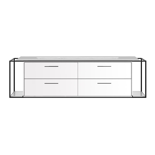 Lacava Linea 72" Wall Mount Under Counter Vanity by Lacava
