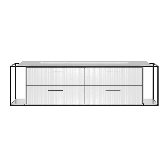 Lacava Linea 72" Wall Mount Under Counter Vanity by Lacava