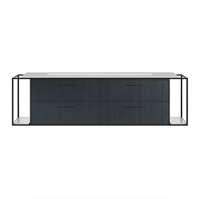Lacava Linea 72" Wall Mount Under Counter Vanity by Lacava