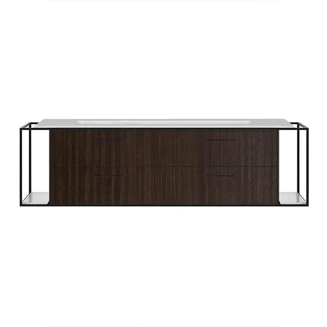 Lacava Linea 72" Wall Mount Under Counter Vanity by Lacava