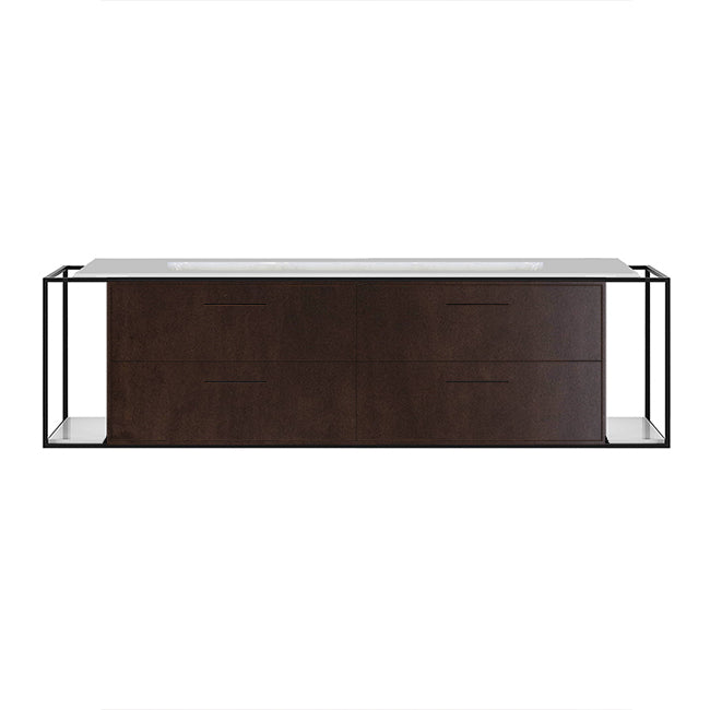 Lacava Linea 72" Wall Mount Under Counter Vanity by Lacava